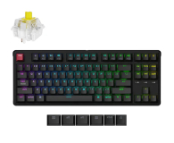 Keychron C3Pro H4 QMK Wired Mechanical  Super Banana RGB HotSwap TKL - 1507478 - zdjęcie 1